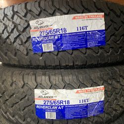 275/65/18 Atlander $580 Por 4 Llantas Nuevas 562_8059930 Pedro 