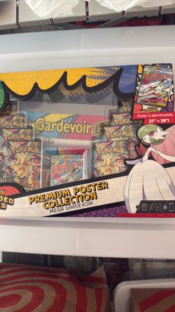 Pokemon ascended heroes premium poster collection mega gardevoir