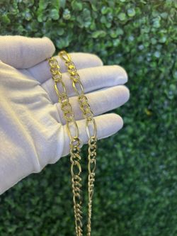 Gold10k Fígaro Chain 