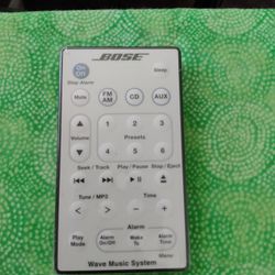 GENUINE BOSE  WAVE MUSIC SYSTEM REMOTE CONTROL 