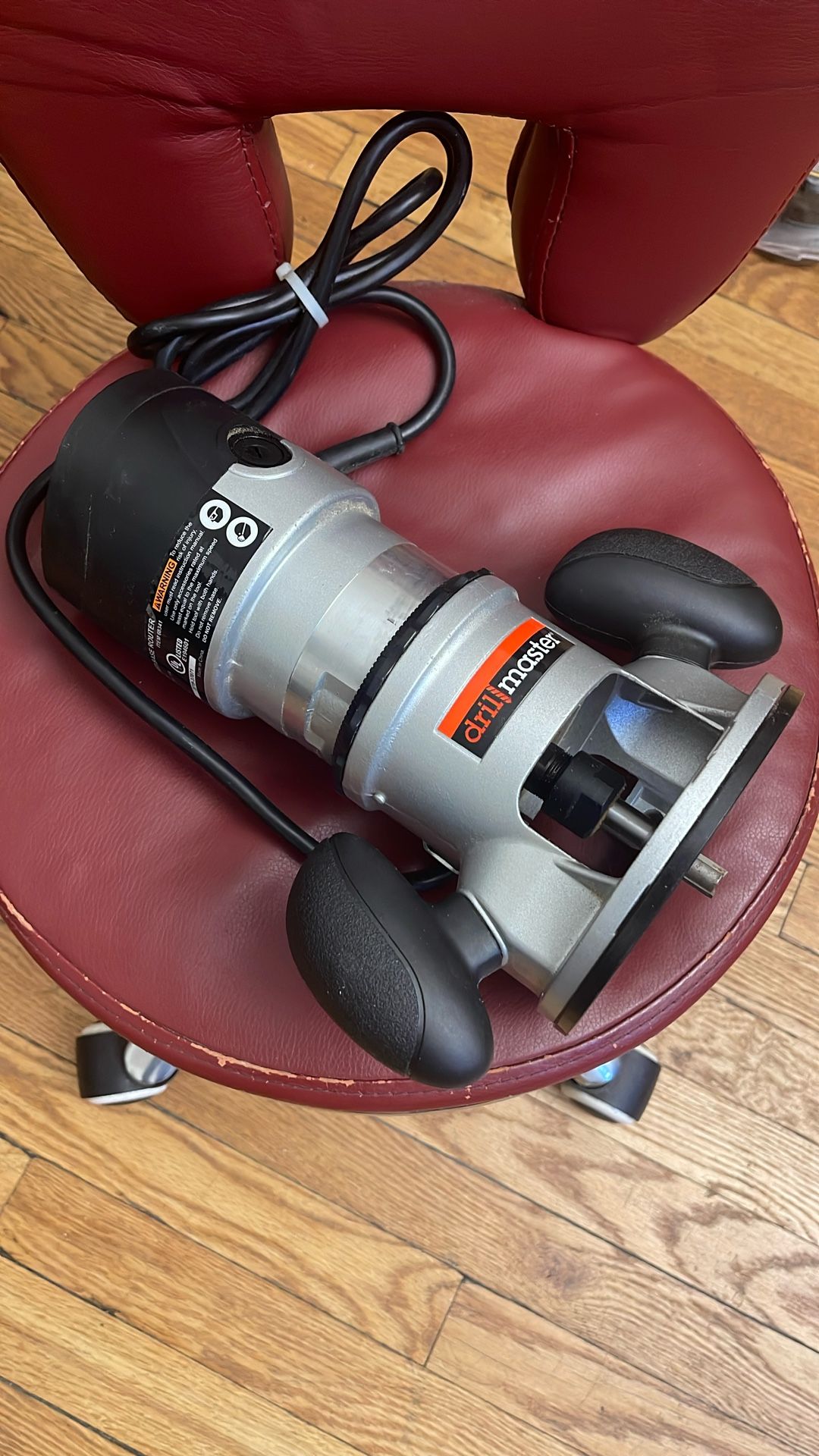 drill master 2 hp fixed base router
