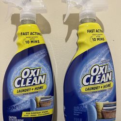 2 Pack OxiClean Laundry Stain Remover Spray, 21.5 fl oz