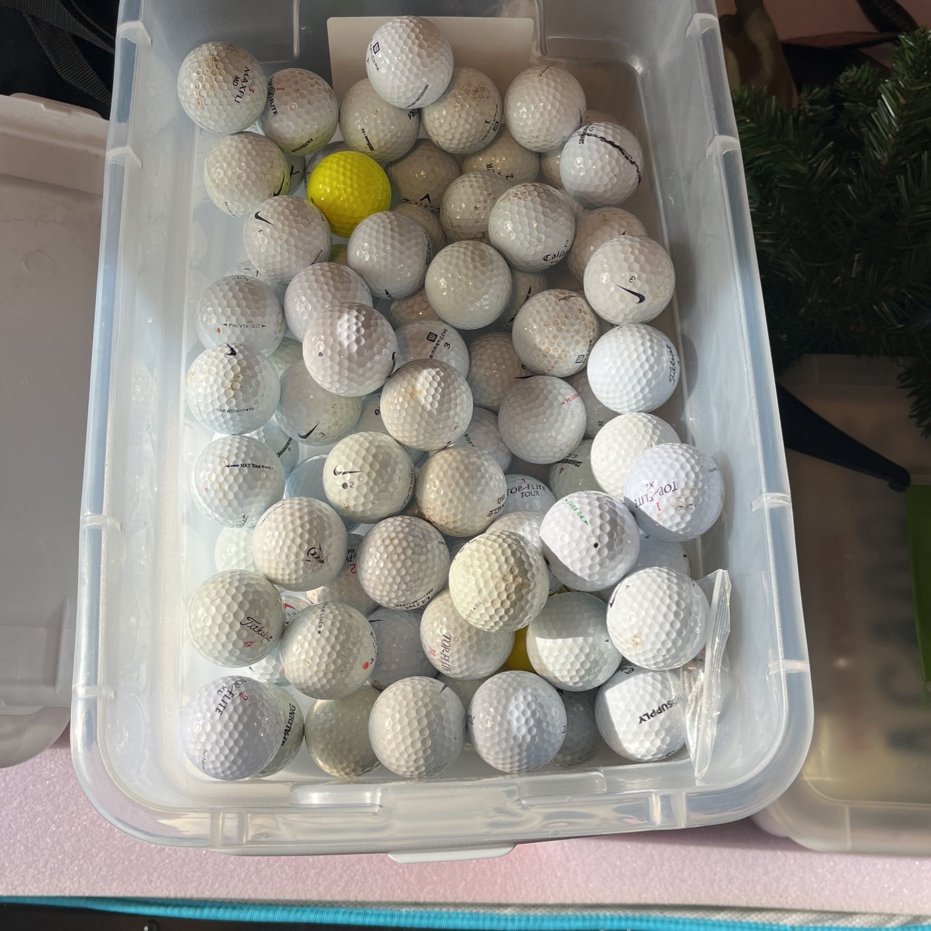 Golfball assortment 