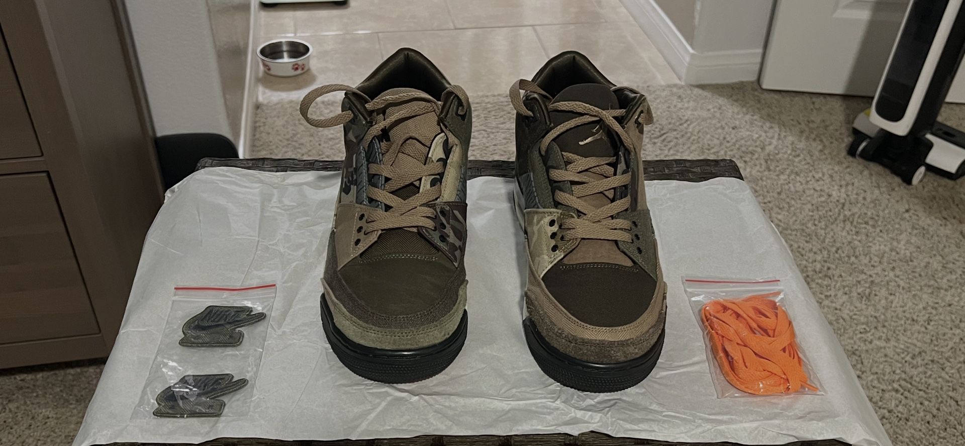 Jordan 3 Retro Patchwork Camo Size: US M 10 For Sale