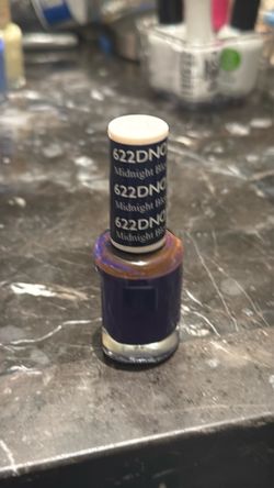DND nail polish - dark blue