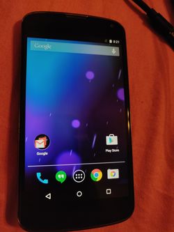 LG phone. Nexus 4