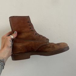 Brown Redwing Boots Size 5 Men