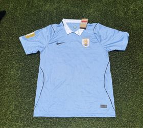 Uruguay Jersey with World Cup Patch