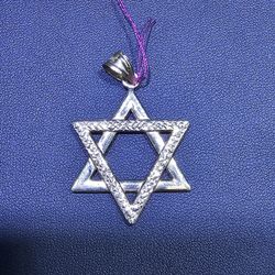 10kt YG Star of David Pendant. (C-3) ASK FOR RYAN. #(contact info removed)08