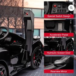 Electric Ride on Car for Kids, Licensed McLaren765LT 12V Ride on Toy