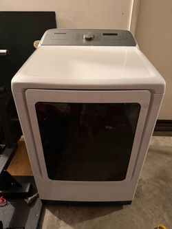 Samsung White Front-Electric Load Dryer
