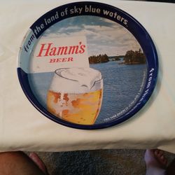 Vintage 1950s Hamm's Advertising Beer Tray