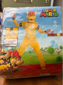 Super Mario Bowser costume