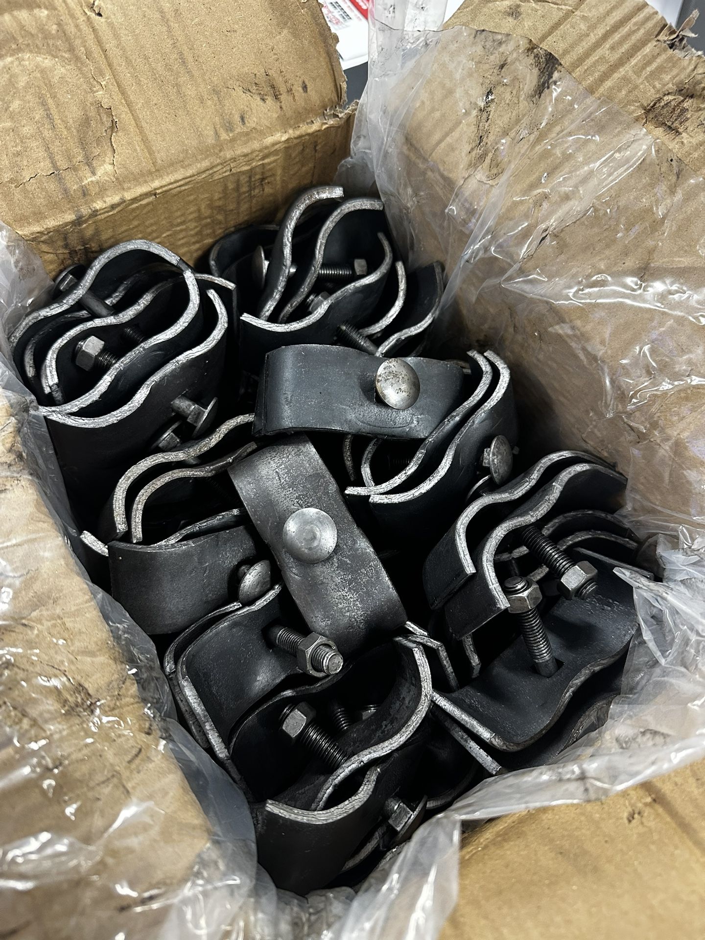 Corral Panel Clamps 1-5/8” Bare Metal Heavy Duty