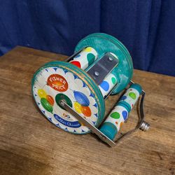 Vintage Fisher-Price Roller Chimes Wooden Pull Toy
