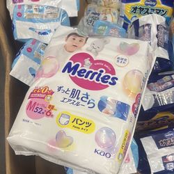 Japanese Diapers Moony And Merries 