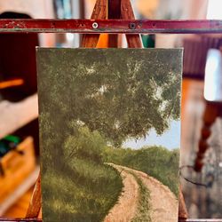 “A Quiet Respite” Acrylic Painting