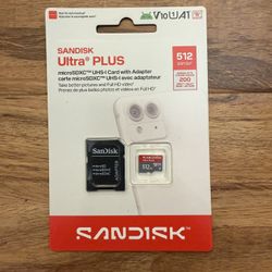 SanDisk Ultra microSD with SD Adapter - 512GB