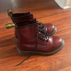 Dr. Martens Burgundy’s Boots