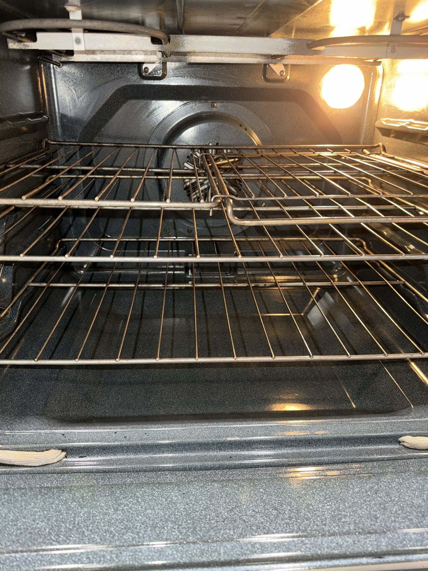 Stove & microwave duo