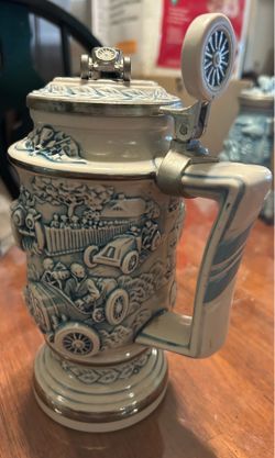 Vintage 1989 Avon “Racing Car” Stein