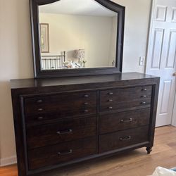 Solid Wood Dresser & Nightstands