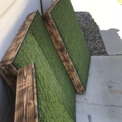 Artificial Turf, Personalized Dog Beds (Inside or Outside)