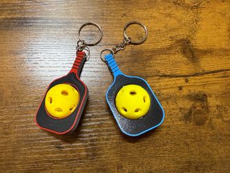 Pickleball key chain 3D print