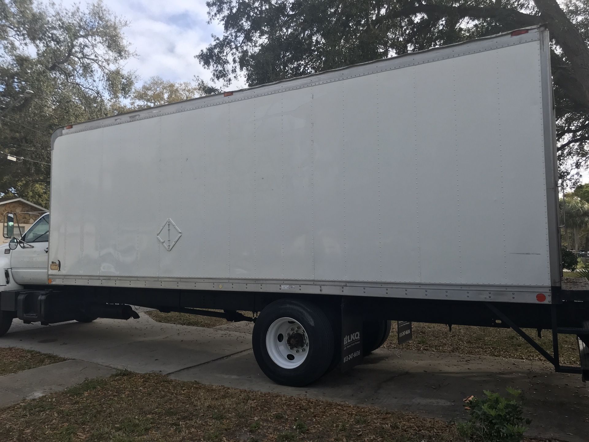 1999 GMC box truck