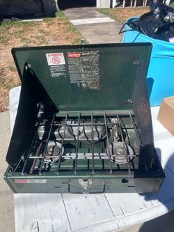 Coleman Dual Fuel 2-Burner Camp Stove