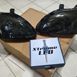 Honda Civic Parts Headlights