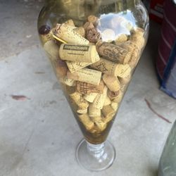 Large vase With/without Wine Corks