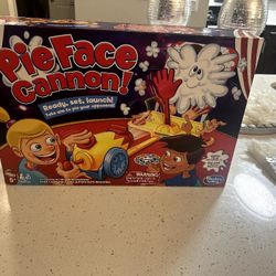 Pie Face Cannon Game