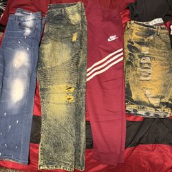 Jeans, Sweat Pants,shorts 4x /42/44