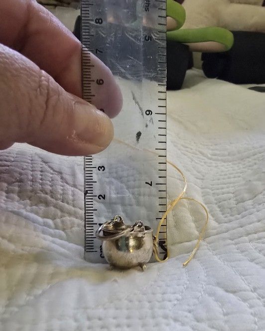 Sterling Silver Cauldron