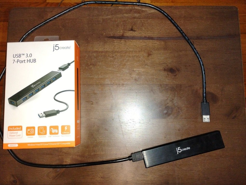 USB 3.0 7-port HUB J5 Create