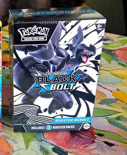 Scarlet Violet Black Bolt Pokemon