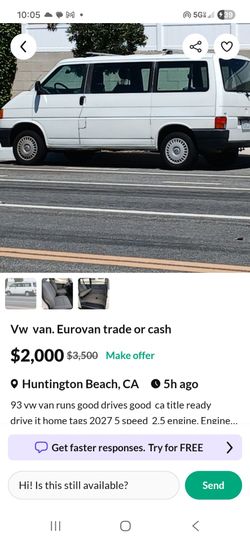 93 vw eurovan