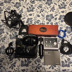 Complete music recording equipment