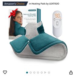 LEATIGO Heating Pad for Neck and Shoulders and Back