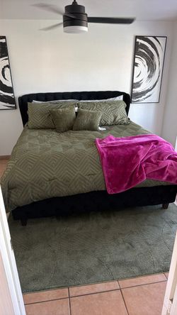 King bed frame