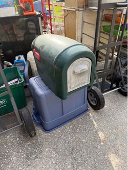 Mailbox double opening