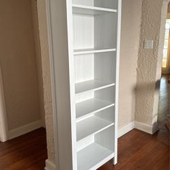 White Book Shelf 12” Deep x 25.5” Wide x 75” Tall