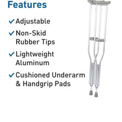 Metal Crutches-brand new