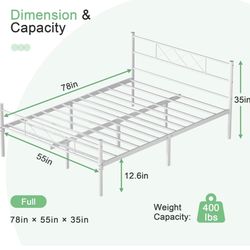 Metal Bed Frame Full 