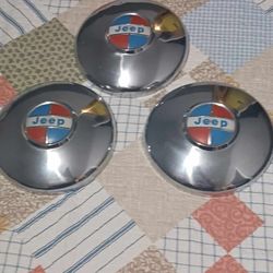 Antique  Jeep  Hubcaps