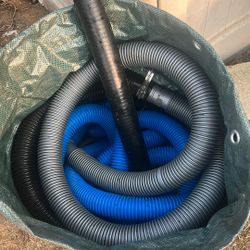 Pool Hoses. 