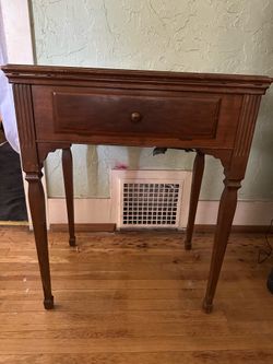 Vintage sewing machine cabinet only