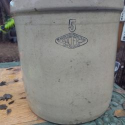 Stoneware Crock 5 Gallon 