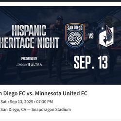 SDFC Vs Minnesota Sep 13